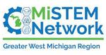 Logo for MiSTEM Network's Greater West Michigan Region