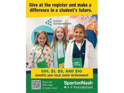 Round up your total or donate today!