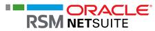 Logo for RSM and Oracle Netsuite