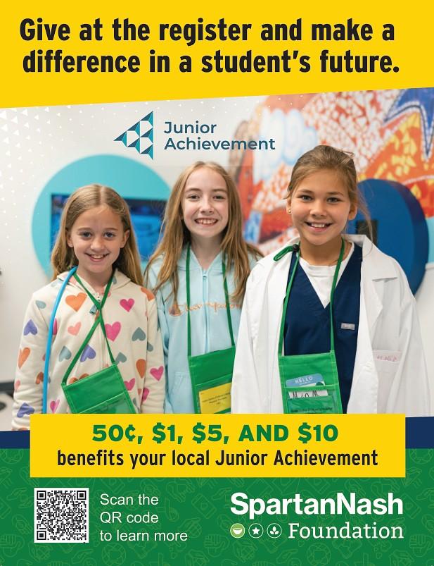 JA's Partnership with the SpartanNash Foundation Display Image